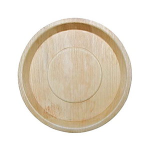 Areca plate (Round) <br /> 2Pc